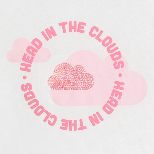 تيشيرت بأكمام طويلة وباللون الأبيض، مُزين بالسحاب، للفتيات